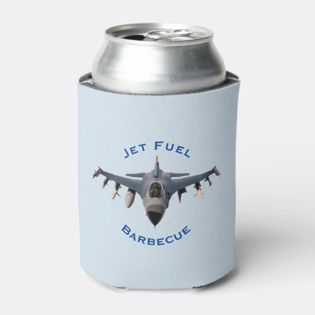 Enfriador De Latas Jet de combate (Lata Anverso)