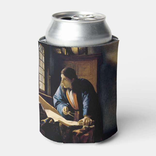 Enfriador De Latas Johannes Vermeer - El geógrafo (Lata Anverso)