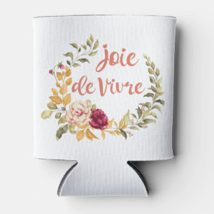 Enfriador De Latas Joie de Vivre French Saying