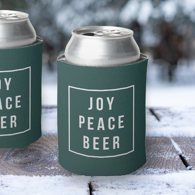 Enfriador De Latas Joy Peace Beer | Festividad divertida (Subido por el creador)