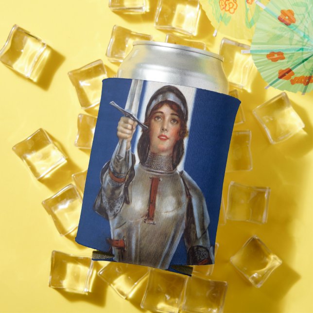 Enfriador De Latas Juana de Arco: La doncella de Orleans, heroína Kni (Verano in situ)