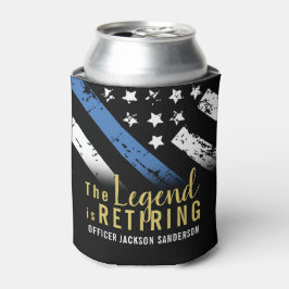 Enfriador De Latas Jubilación de la policía Aplicación de la ley de l