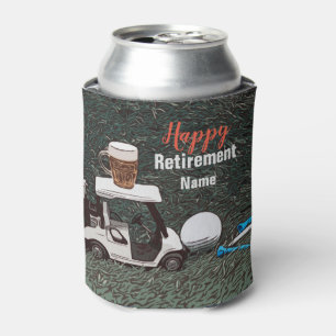 Enfriador De Latas Jubilación feliz de golf con carros de cerveza Nam