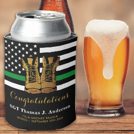 Enfriador De Latas Jubilación personalizada de la línea verde delgada