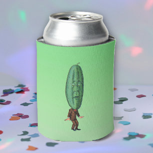 Enfriador De Latas Juego de Brown del hombre de la salmuera de la
