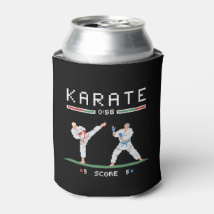 Enfriador De Latas Juego del karate del pixel
