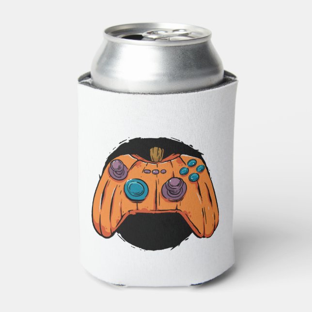 ENFRIADOR DE LATAS JUEGO HALLOWEING DE PUMPKIN GAMEPAD (Lata Anverso)