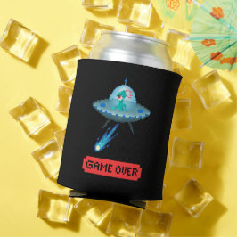 Enfriador De Latas Juego sobre el arte de la nave espacial Pixel de l