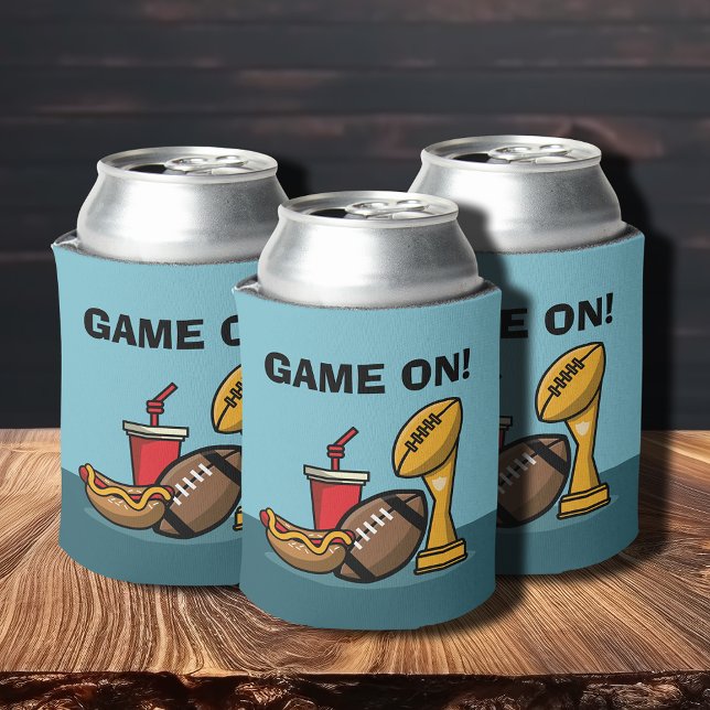 Enfriador De Latas Juego sobre la comida y el trofeo del fútbol (Subido por el creador)
