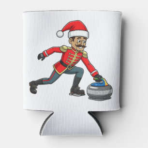 Enfriador De Latas Jugador de Curling Cascanueces Deportes de Inviern