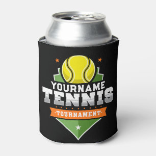 Enfriador De Latas Jugador de tenis personalizado NOMBRE Torneo Varsi