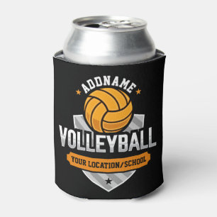 Enfriador De Latas Jugador del equipo universitario de voleibol ADD T