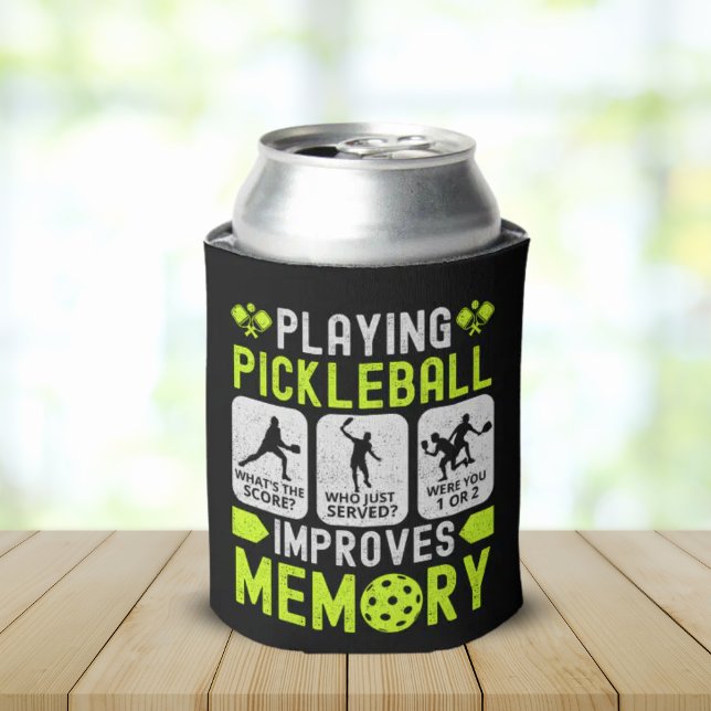 Enfriador De Latas Jugar Pickleball Ejercita La Memoria  (Subido por el creador)