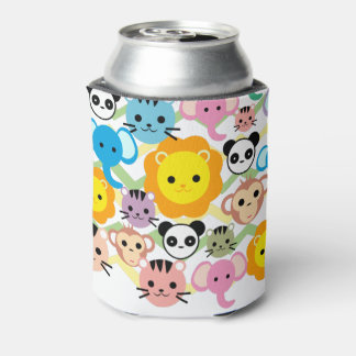 Enfriador De Latas jungla, león, mono, animales, elefante