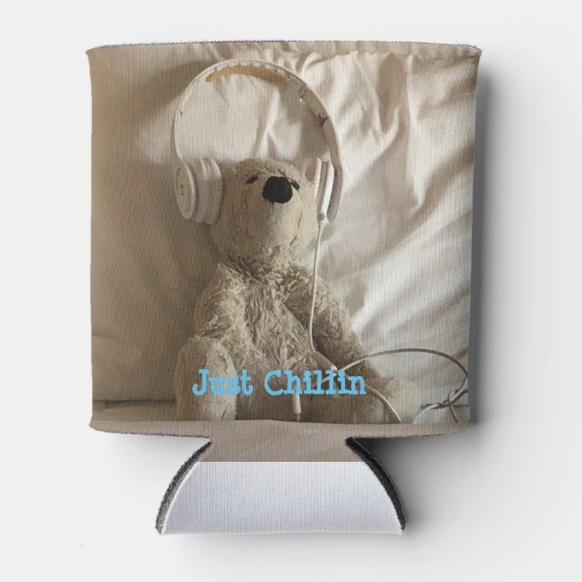 Enfriador De Latas Just Chillin acogedor (Anverso)