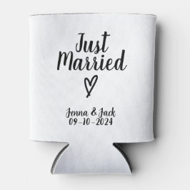 Enfriador De Latas Just Married Can Cooler