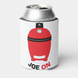 Enfriador De Latas Kamado 'Joe ON' Red BBQ Grilling bajo y lento T-Sh