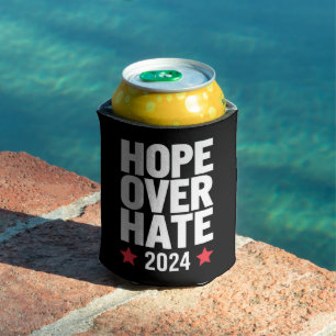 Enfriador De Latas Kamala Harris 2024 Esperanza sobre el odio Preside
