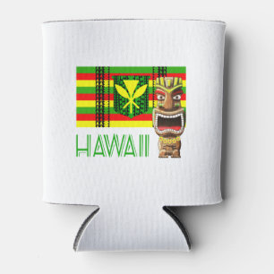 Enfriador De Latas Kanaka Tribal Maoli Y Tiki