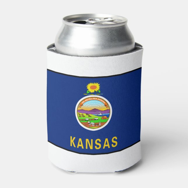 Enfriador De Latas Kansas (Lata Anverso)