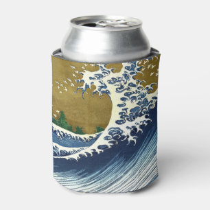 Enfriador De Latas Katsushika Hokusai - Ola grande de color