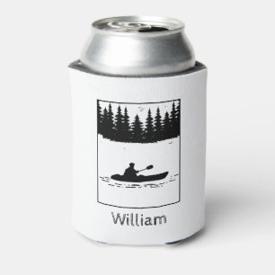 Enfriador De Latas Kayaking Kayaker personalizado