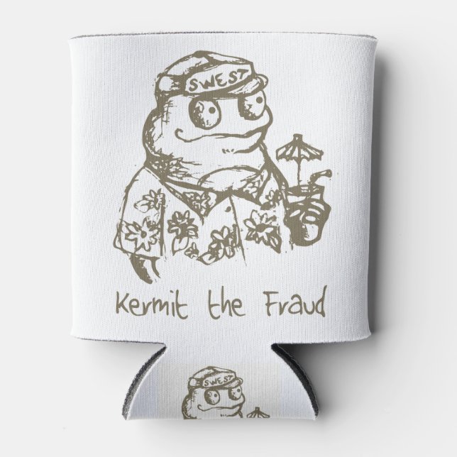 Enfriador De Latas Kermit el fraude de Stellar West (Anverso)