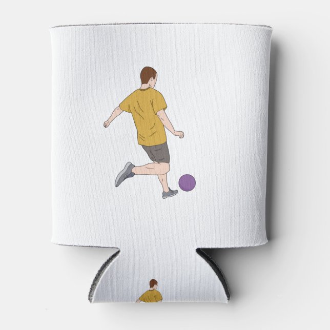 Enfriador De Latas Kickball (Anverso)