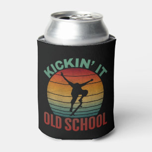 Enfriador De Latas Kickin' It Old School Skateboarding Skateboard