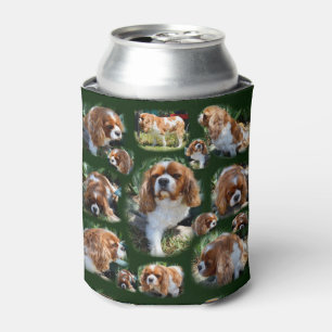 Enfriador De Latas King Charles Cavalier Dog Collarge,