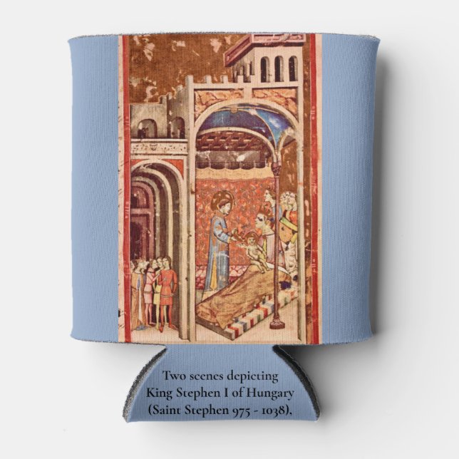 Enfriador De Latas King Stephen I Refrigerador de bebidas (Anverso)