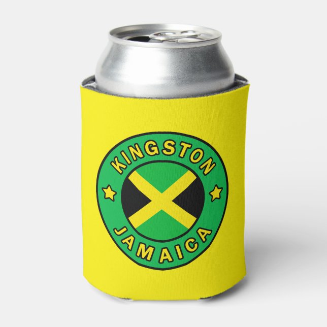 Enfriador De Latas Kingston Jamaica (Lata Anverso)