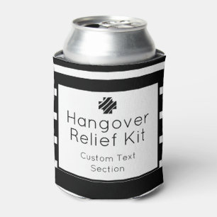 Enfriador De Latas Kit de alivio de la resaca de la mano: bebida en b