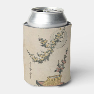 Enfriador De Latas Kitagawa Utamaro flores-1806 naturaleza enredadera