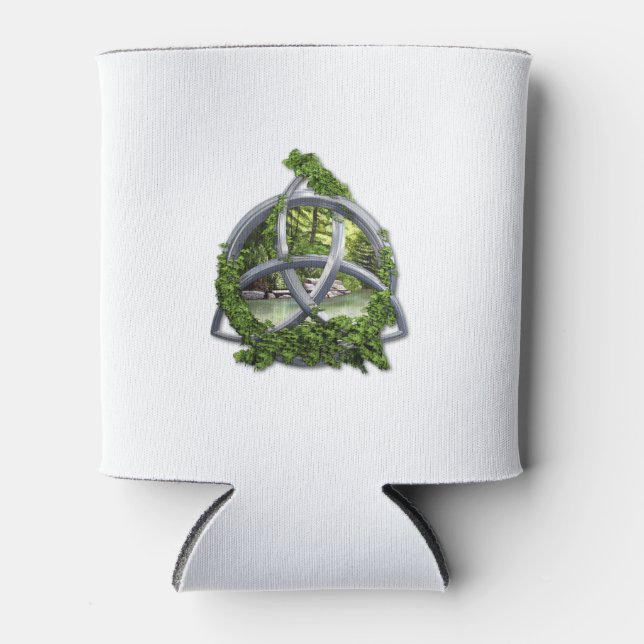 Enfriador De Latas Knot de Trinidad Celta cromada (Anverso)