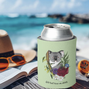 Enfriador De Latas Koala Bear Green