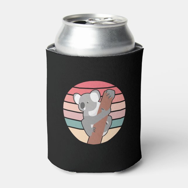 Enfriador De Latas Koala Bear Retro (Lata Anverso)