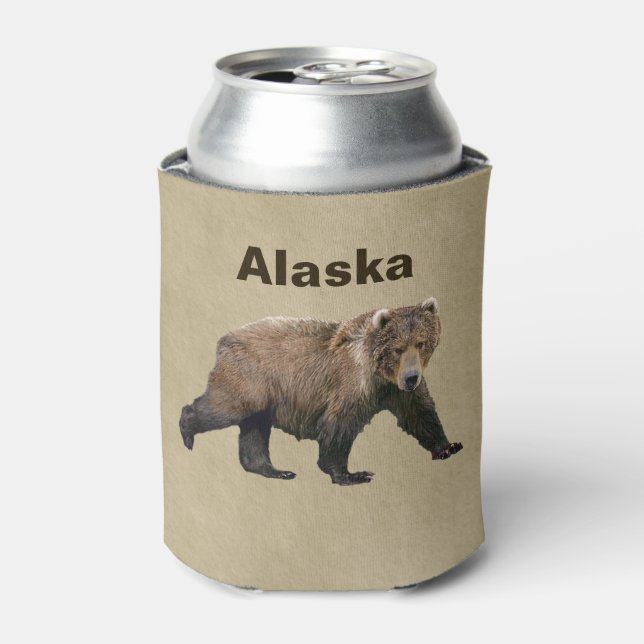 Enfriador De Latas Kodiak Bear (Lata Anverso)
