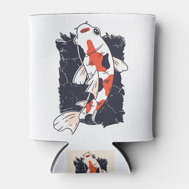 Enfriador De Latas Koi Fish (Anverso)