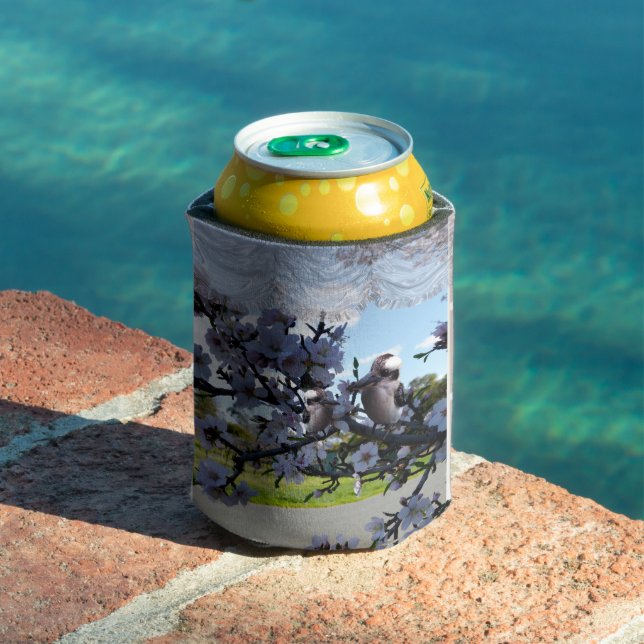 Enfriador De Latas Kookaburras En Mi Ventana, (Piscina in situ)