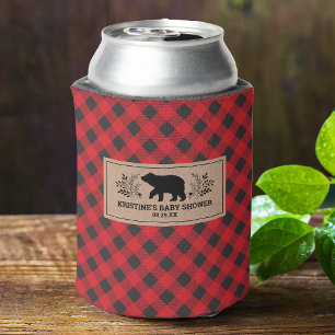 Enfriador De Latas Kraft Lumberjack Buffalo Plaid Can Co