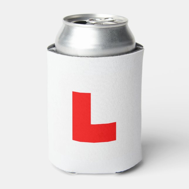 Enfriador De Latas L-Plate Learner Driver / Bachelorette Hen Night (Lata Anverso)