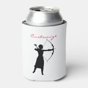 Enfriador De Latas La arquera silueta Thunder_Cove