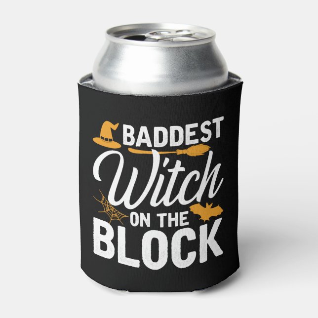 Enfriador De Latas La Bruja Más Mala Del Bloque (Lata Anverso)