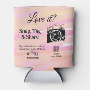 Enfriador De Latas la cámara de acceso compartido de etiquetas instan