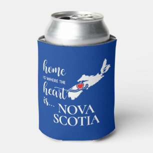 Enfriador De Latas La casa de Nueva Escocia es donde está el corazón.