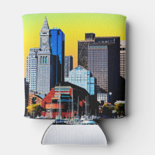 Enfriador De Latas La Casa Personalizado Boston Poster Magnet