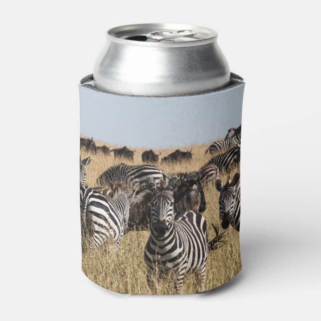 Enfriador De Latas La cebra de Grant (Lata Anverso)