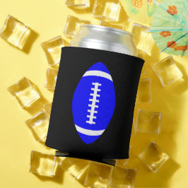 Enfriador De Latas La cerveza del Día del Fanático Azul puede Koozie