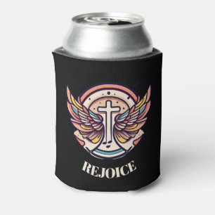 Enfriador De Latas La colorida cruz Agnel Wings se regocija